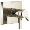Delta Pivotal Polished Nickel Finish TempAssure 17T Series Shower Faucet Control Only Trim Kit (Requires Valve) DT17T099PN