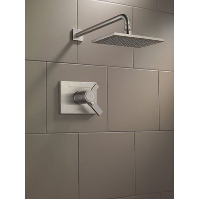 Delta Vero Stainless Steel Finish Thermostatic Shower Control with Valve D838V