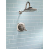 Delta Addison Stainless Steel Finish Thermostatic Shower Faucet with Valve D821V