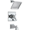 Delta Dryden Thermostatic Dual Control Chrome Tub and Shower Faucet Trim 457089