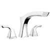 Delta Tesla Collection Chrome Finish Modern Widespread Roman Tub Filler Faucet Trim Kit (Rough-in Valve Sold Separately) 714317