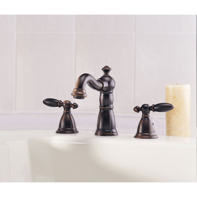 Delta Victorian Collection Venetian Bronze Finish Traditional Roman Tub Filler Faucet COMPLETE ITEM Includes (2) Lever Handles and Rough-in Valve D1457V