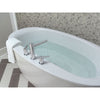 Delta Compel Modern Chrome 2-Handle Roman Tub Filler Faucet Trim Kit 584056