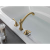 Delta Addison Modern Champagne Bronze Roman Tub Filler Faucet Trim Kit 524979