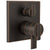 Delta Ara Collection Venetian Bronze Modern Monitor 17 Shower Faucet Control Handle with 6-Setting Integrated Diverter Trim (Requires Valve) DT27967RB