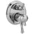 Delta Cassidy Collection Chrome Traditional Monitor 17 Shower Faucet Control Handle with 6-Setting Integrated Diverter Trim (Requires Valve) DT27997