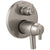 Delta Trinsic Collection Stainless Steel Finish Thermostatic Shower Faucet Control with 3-Setting Integrated Diverter Trim (Requires Valve) DT27T859SS