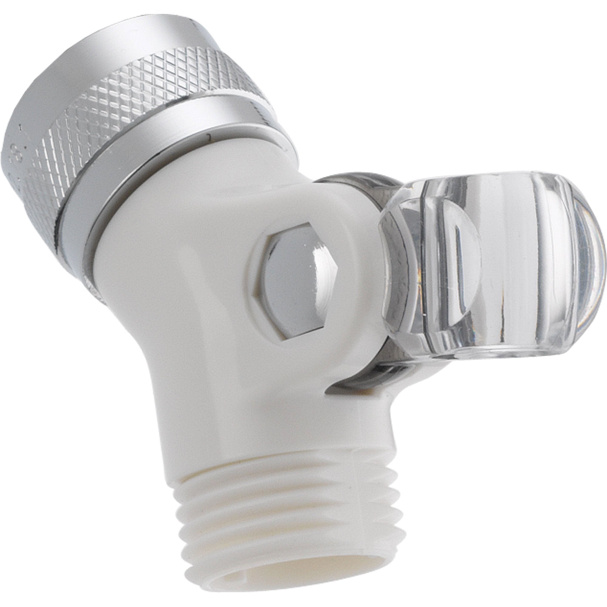 Delta Pin Mount Swivel Connector for Handshower in White 561315