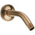 Delta Universal Showering Components Collection Champagne Bronze Finish 6" Shower Arm and Flange 683200