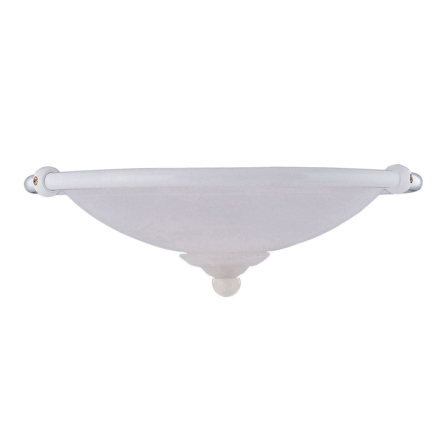 Concord Fans 3 Light White Finish Low Profile Ceiling Fan Light Kit